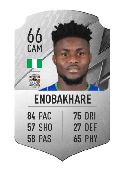 Bright Enobakhare Rare 66 OVR