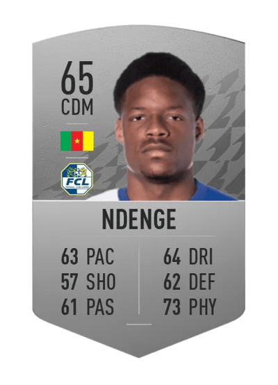 Tsiy-William Ndenge Common 65 OVR