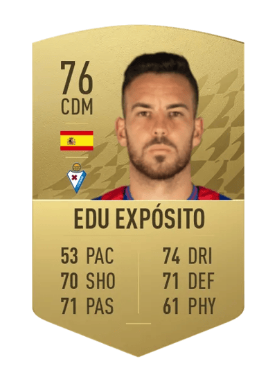 Edu Expósito Common 76 OVR