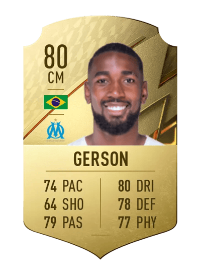 Gerson Rare 80 OVR