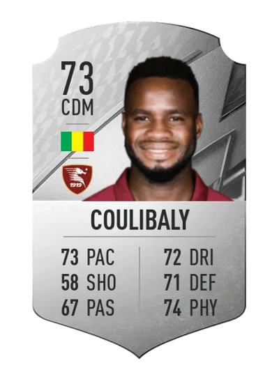 Lassana Coulibaly Rare 73 OVR