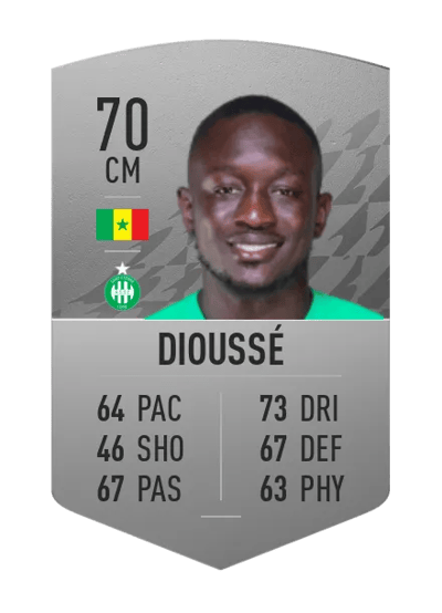 Assane Dioussé Common 70 OVR