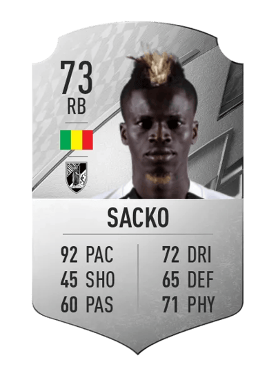 Falaye Sacko Rare 73 OVR