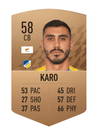 Andreas Karo Common 58 OVR