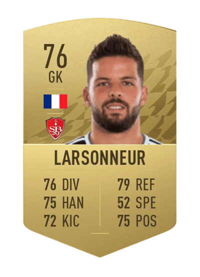 Gautier Larsonneur Common 76 OVR
