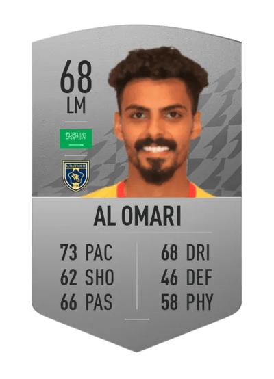 Hassan Al Omari Common 68 OVR