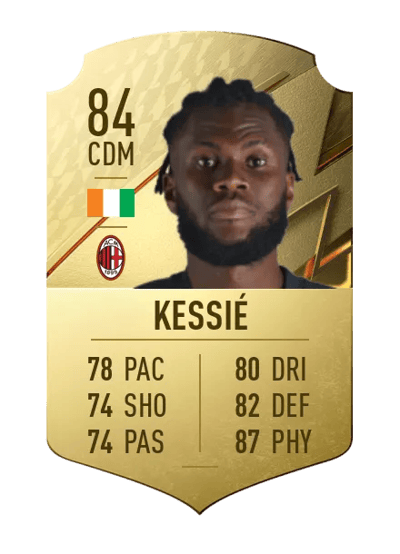 Franck Yannick Kessié Rare 84 OVR