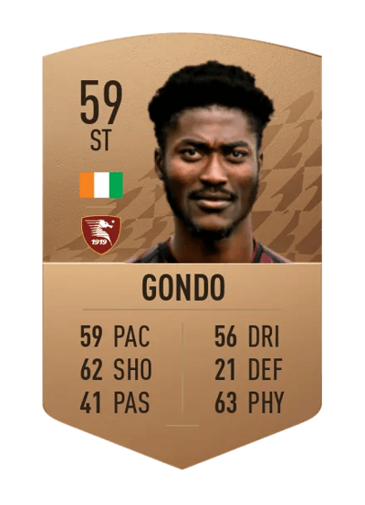 Cedric Diomandè Gondo Common 59 OVR