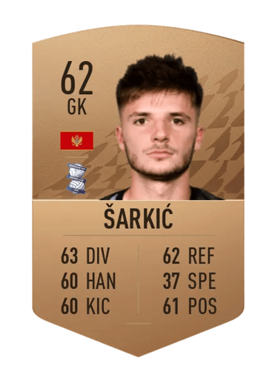 Matija Šarkić Common 62 OVR