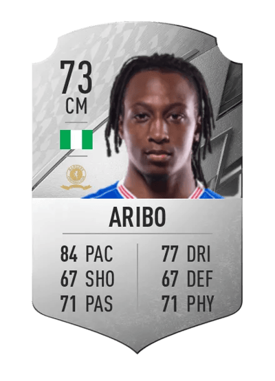 Joe Aribo Rare 73 OVR