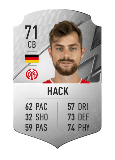 Alexander Hack Rare 71 OVR