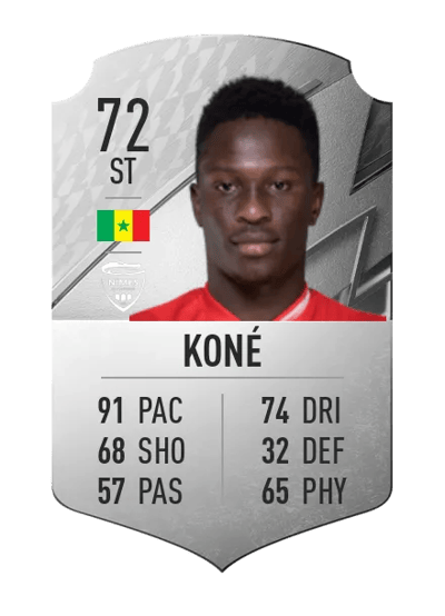 Moussa Koné Rare 72 OVR