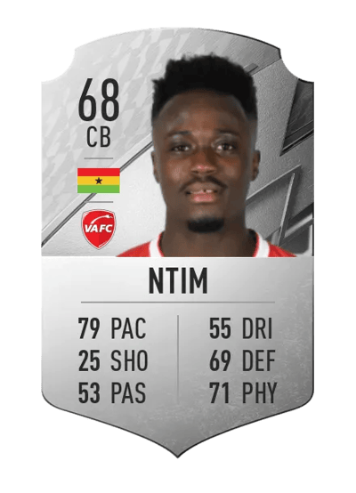 Emmanuel Ntim Rare 68 OVR