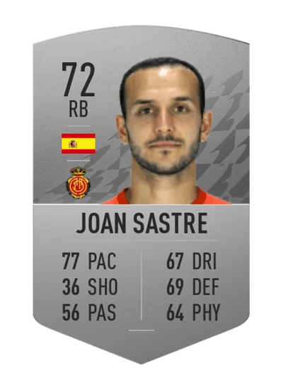 Joan Sastre Common 72 OVR