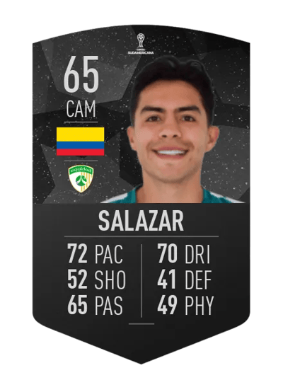 Kevin Salazar CONMEBOL SUDAMERICANA 65 OVR