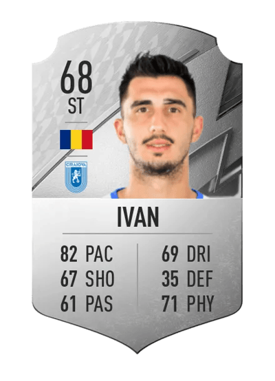 Andrei Ivan Rare 68 OVR
