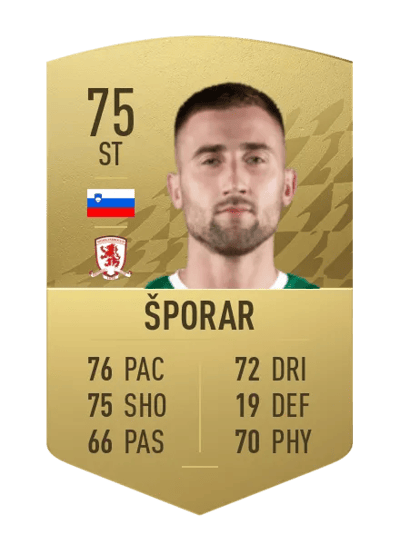 Andraž Šporar Common 75 OVR