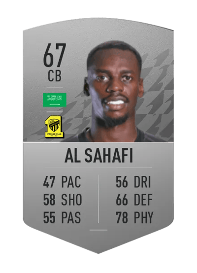 Ziyad Al Sahafi Common 67 OVR