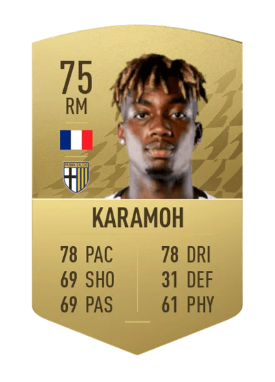 Yann Karamoh Common 75 OVR