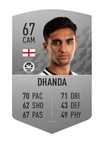Yan Dhanda Common 67 OVR