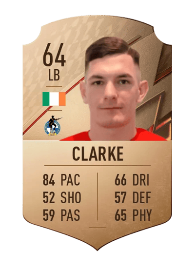 Trevor Clarke Rare 64 OVR