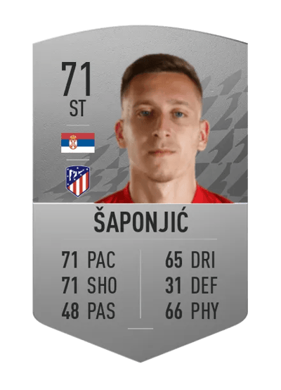 Ivan Šaponjić Common 71 OVR