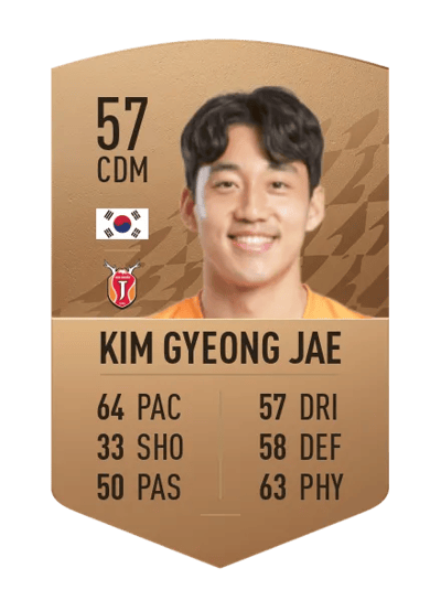 Kim Gyeong Jae Common 57 OVR