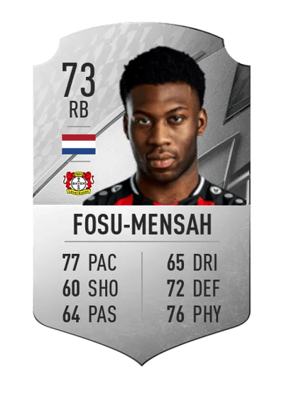 Timothy Fosu-Mensah Rare 73 OVR