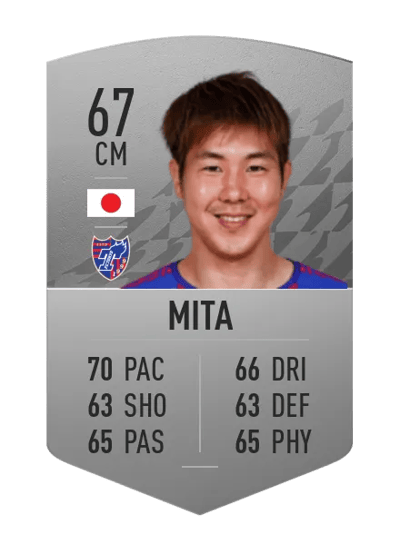 Hirotaka Mita Common 67 OVR