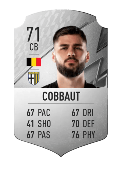 Elias Cobbaut Rare 71 OVR