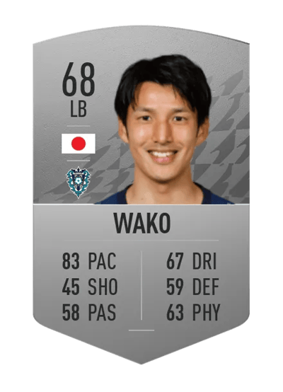 Naoki Wako Common 68 OVR