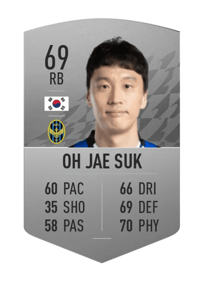 Oh Jae Suk Common 69 OVR