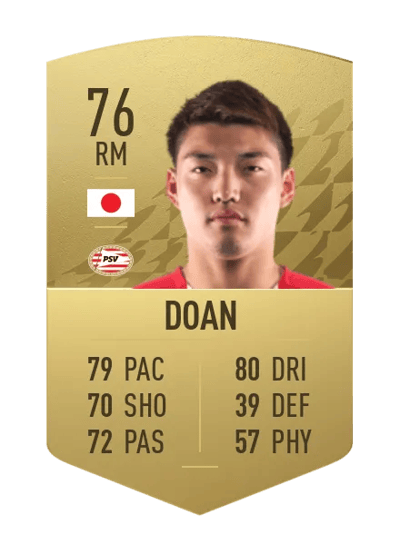 Ritsu Doan Common 76 OVR
