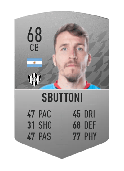 Franco Sbuttoni Common 68 OVR