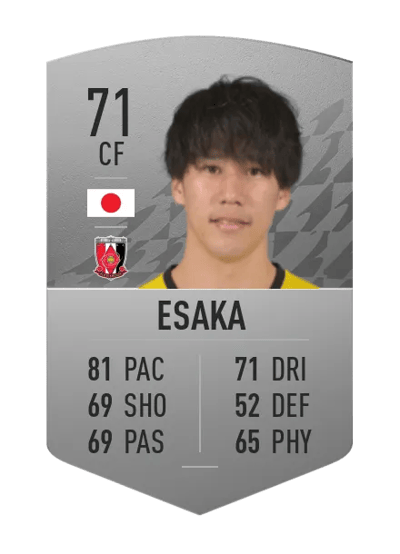 Ataru Esaka Common 71 OVR