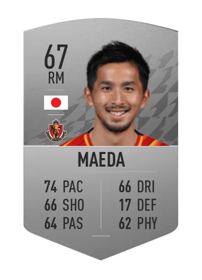 Naoki Maeda Common 67 OVR