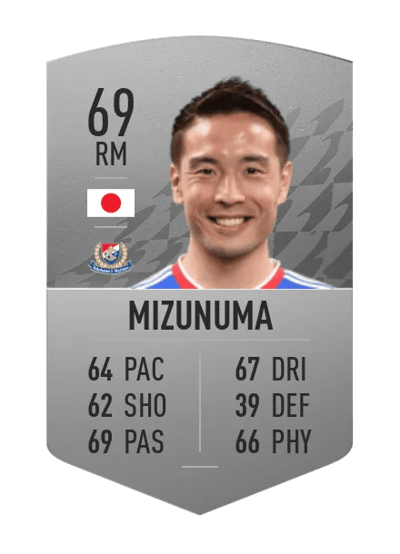 Kota Mizunuma Common 69 OVR