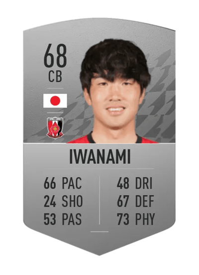 Takuya Iwanami Common 68 OVR