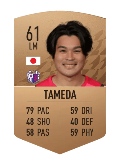 Hirotaka Tameda Common 61 OVR