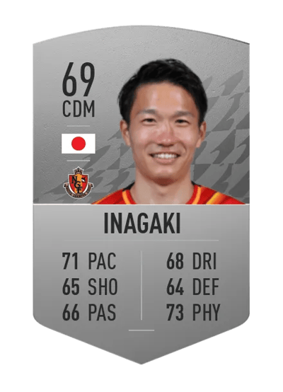 Sho Inagaki Common 69 OVR