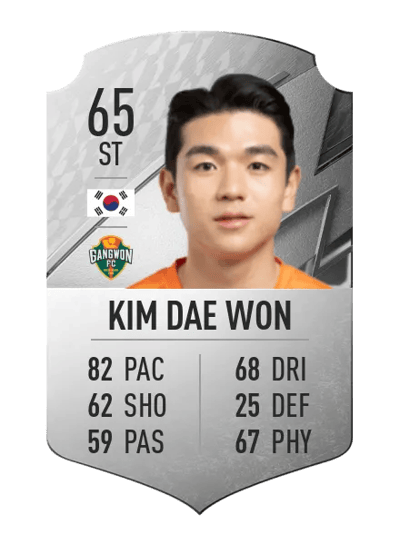 Kim Dae Won Rare 65 OVR