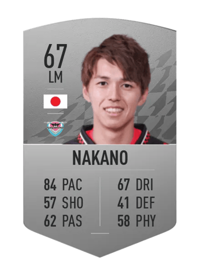 Yoshihiro Nakano Common 67 OVR