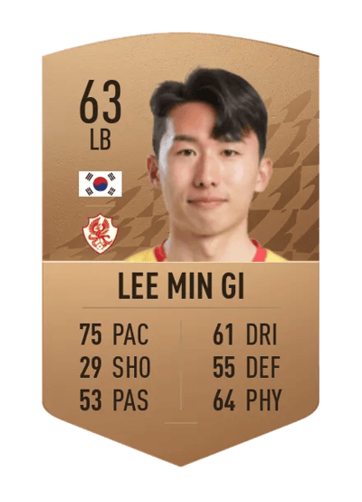 Lee Min Gi Common 63 OVR