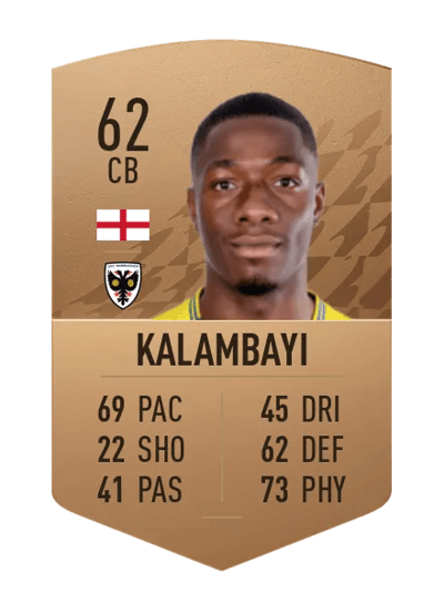 Paul Kalambayi Common 62 OVR