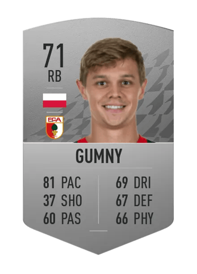 Robert Gumny Common 71 OVR