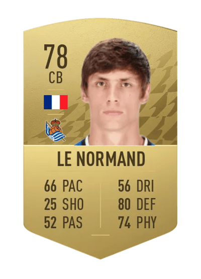 Robin Le Normand Common 78 OVR
