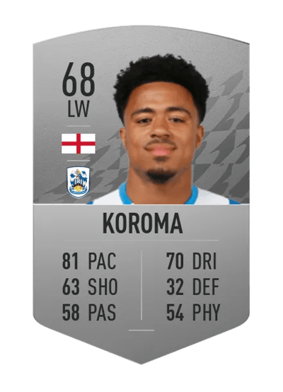 Josh Koroma Common 68 OVR