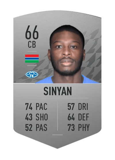 Sheriff Sinyan Common 66 OVR