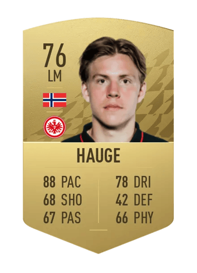 Jens Petter Hauge Common 76 OVR