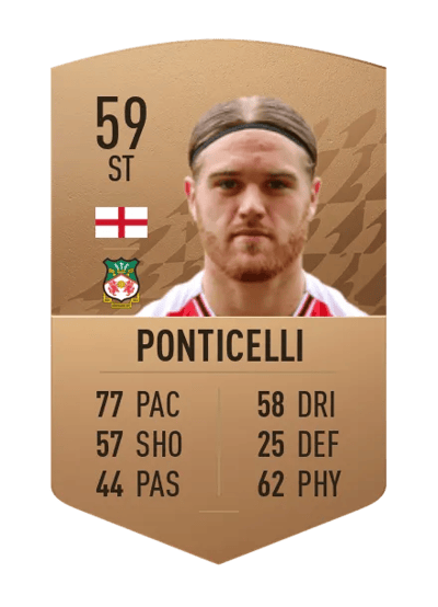 Jordan Ponticelli Common 59 OVR